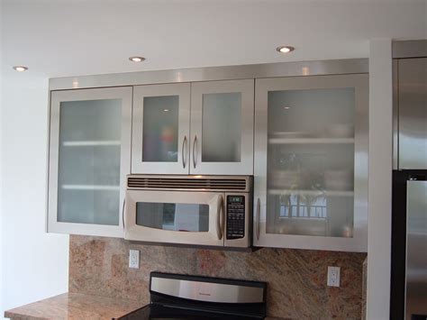 stainless steel cabinet doors with glass|metal cabinets with glass doors.